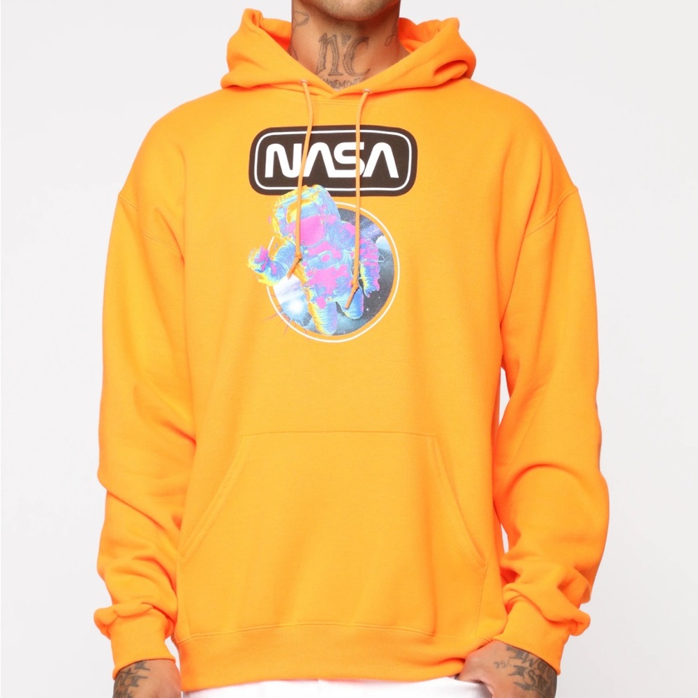 BRAND NEW Fashion Nova NASA Hoodie Size L